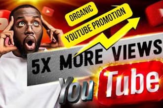 do fast organic top youtube video or channel promotion to boost views