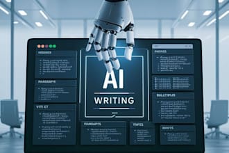 write high quality SEO blog posts using ai and manual optimization