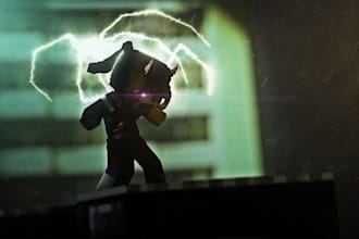 make a cinematic minecraft pfp, banner, thumbnail