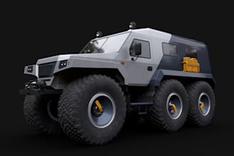 compress your file to glb file, fbx, 3dsmax vehicle file to glb,highpoly to low