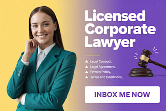draft legal contract, agreement, nda privacy policy, terms, mou, legal document