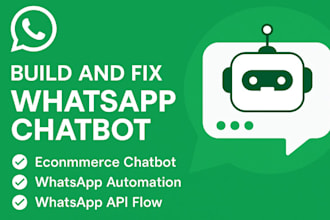 whatsapp chatbot ecommerce chatbot whatsapp automation whatsapp api n8n fix flow
