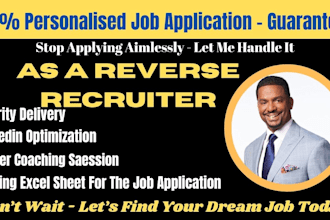 search and apply as a reverse recruit apply for remote job application