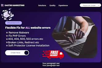 fix all website errors, 404, 404, 300, broken links