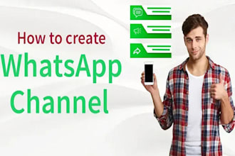 organic whatsapp channel promotion whatsapp green thick channel creation setup