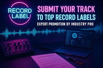submit your music to 900 active record labels to help you get signed