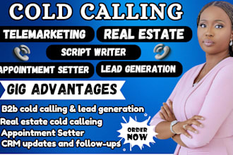 be your reliable real estate cold calling virtual assistant, appointment setter