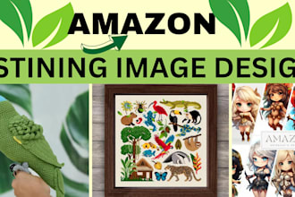 design amazon listing images infographics and product lifestyle photos amazon