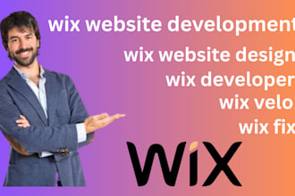 wix website design redesign wix ecommerce landing page wix velo booking