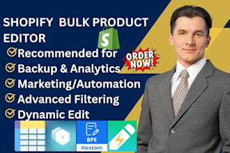 setup shopify bulk product editor gorocket ablestar hextom rocketly storeq astra