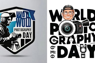 design hand drawn photography film production logo