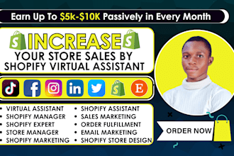 shopify virtual assistant shopify manager shopify clone shopify integration