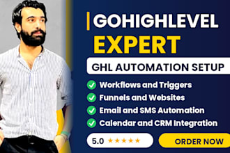 set up gohighlevel ghl email marketing automation