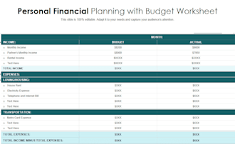 build a simple student budget plan that works on any income