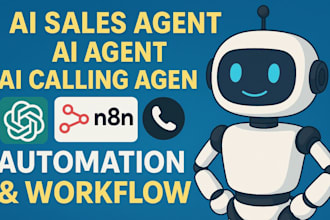 ai sales agent ai agent ai calling agent ai n8n automation ai agent and workflow