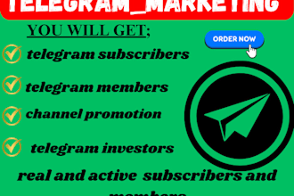 grow crypto telegram promotion, crypto telegram marketing, telegram subscribers