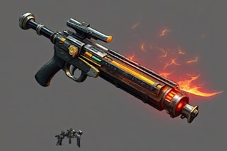 design weapon concept art