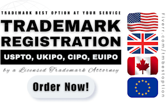 do a trademark registration USA, UK, eu, ca, and search