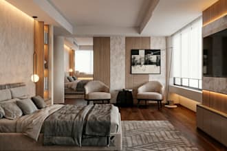 3d design of luxury master bedrooms