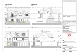 provide UK architectural building regulations drawings for permit approval