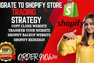 migrate, clone shopify store, shopify website redesign shopify clone revamp