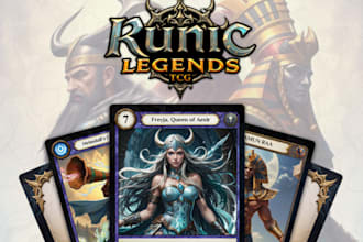 design custom dark fantasy tcg ccg template card frame diy trading card game