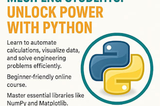 teach python to mechanical engineers