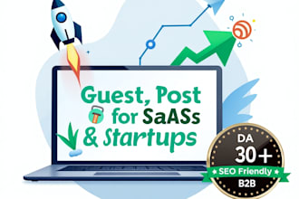 write and publish niche guest post for startups and saas brands