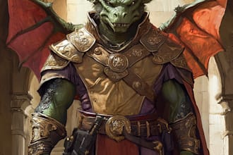 do design dnd character art or dnd illustrationg