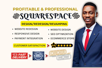 build squarespace redesign ecommerce website product listing rank online store