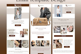 design mailchimp email marketing, automation and email campaign