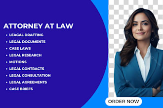 do legal drafting, contracts, agreements, research, motions, case laws, briefs