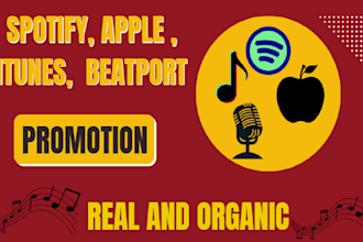 do viral organic music promotion on spotify, apple music, itunes, and beatport