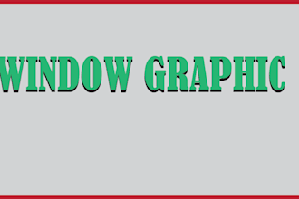 make storefront,window graphics and shopfront wrap designs