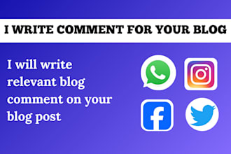 read and post comments with niche relevant comment writing website blog comment