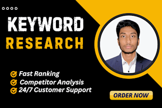 do keyword research and competition analysis