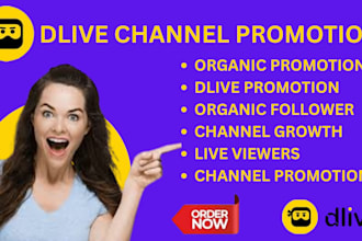 do dlive channel promotion dlive promotion channel growth and live viewer