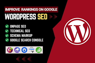 do wordpress onpage SEO and technical optimization