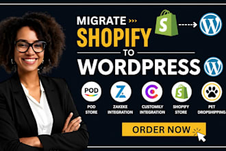 migrate shopify to wordpress pod store zakeke customily shopify pet dropshipping