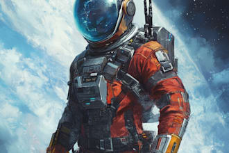 do sci fi character, sci fi star wars character for you