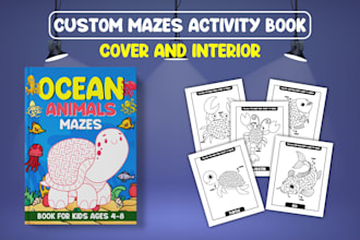 do kids coloring book cover design for amazon kdp