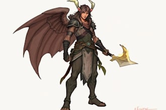 draw your dnd, oc, anthro, or nsfw in my style