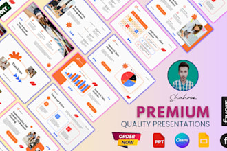 create premium quality presentations