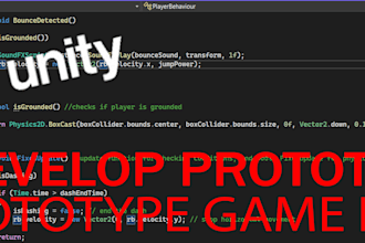 build a playable prototype of your game idea
