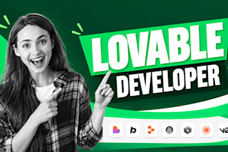 fix, develop, and improve your lovable, replit, bolt web app