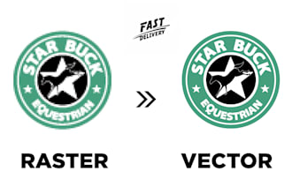 vector tracing, vectorize image, convert logo or image in adobe illustrator