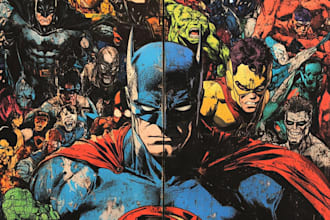 do you a dc or marvel style comic book superhero