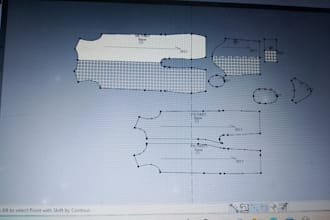 make professional sewing patterns with size grading and marker
