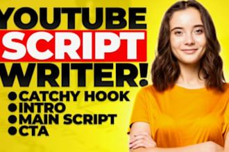 provide outstanding scripts for youtube videos