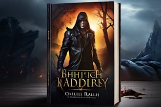 do fantasy book cover, thriller book cover design